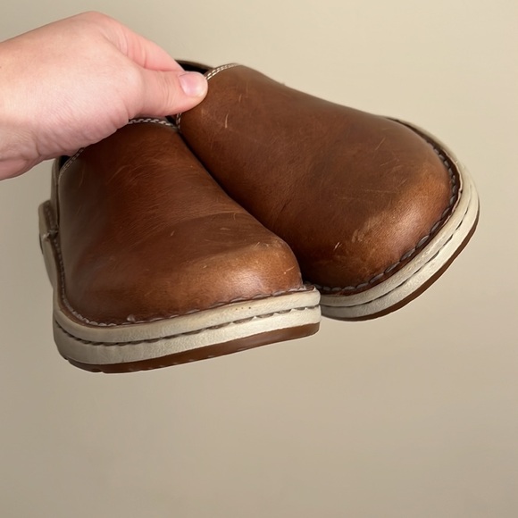 Chaco Zaagh Vibram Gunnison Shiitake Leather Slip On Shoes - Picture 6 of 9